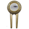 Dimpled Rim Divot Tool w/ 1" Ball Marker